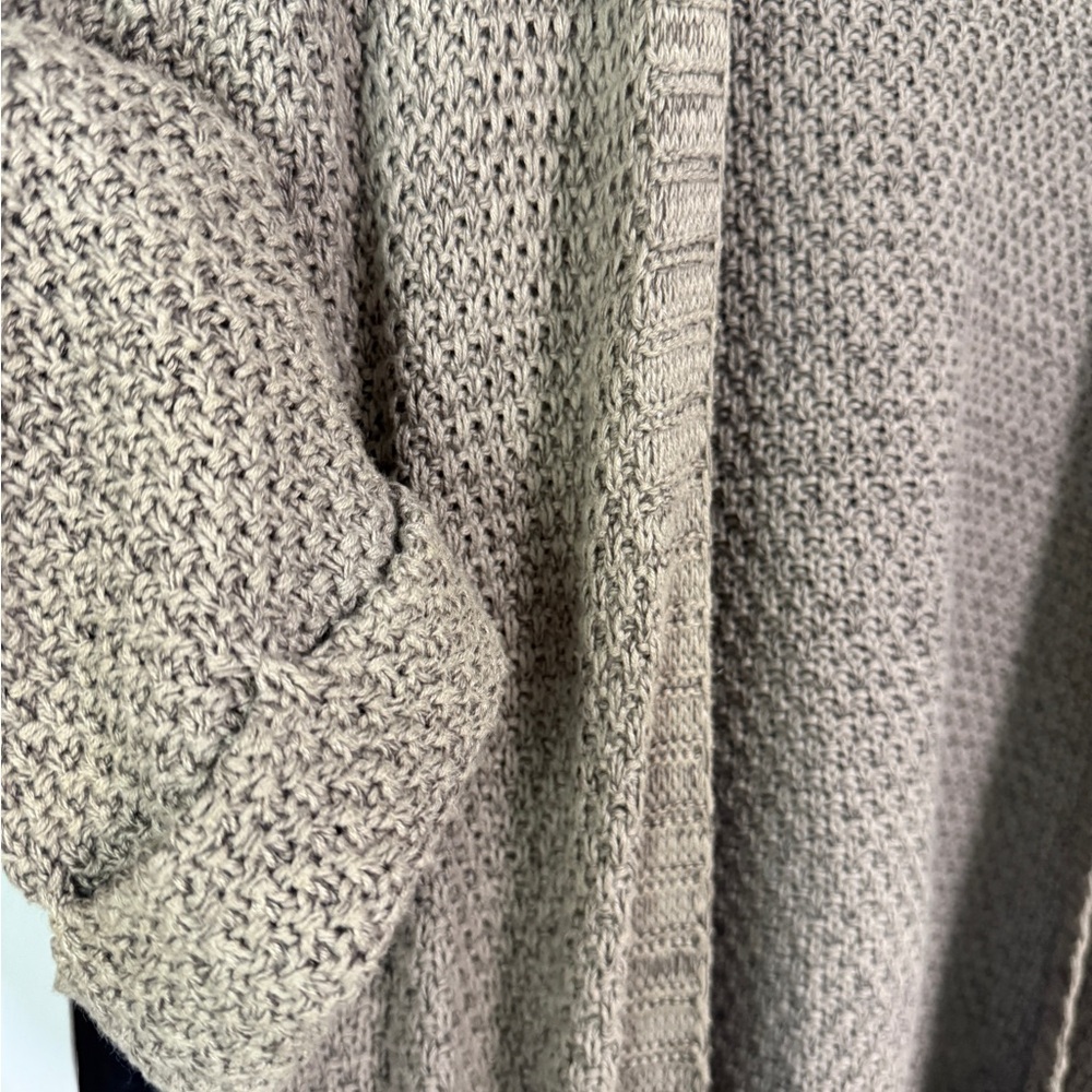 Sonoma Open-Front Cardigan with Fringe Tassels - Picture 3 of 6